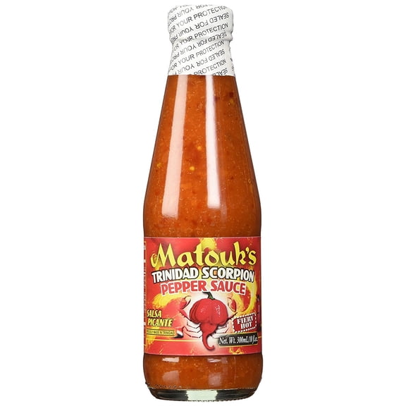 Matouk's Trinidad Scorpion Pepper Sauce, 10 oz
