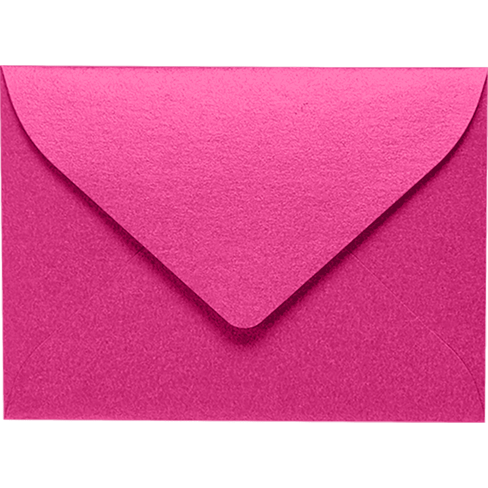 LUXPaper #17 Mini Envelopes, 2 11/16 x 3 11/16, Azalea Metallic, 250/Pack
