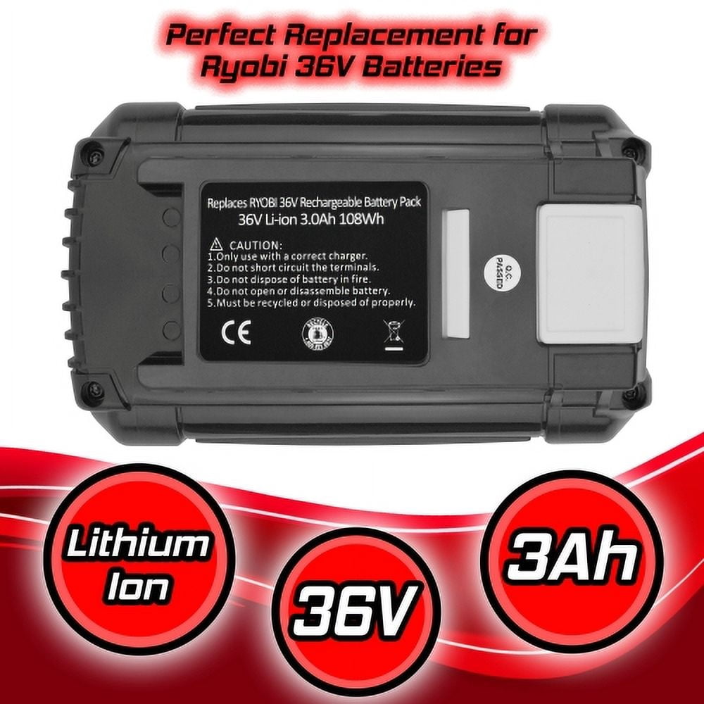 40V 3.0Ah Battery For Ryobi 40 Volt Lithium OP4060 OP4030 OP4050 OP40602 OP40261