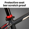 thumbnail image 3 of LYMAYTER 2Pcs Seat Post Covers Water-Resistant High Elasticity Bright Color Easy Installation Flexible Bike Seat Post Protector Silicone, 3 of 8