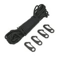 thumbnail image 4 of WEAVILUX 1Set Black Multi Functional Braided Cotton Rope for Flagpole and Bundling, 4 of 6