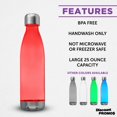 thumbnail image 2 of Levian Cola Shaped Plastic Bottles 25 oz. Set of 10, Bulk Pack - BPA Free, Great for Gym, Hiking, Cycling, Yoga and More - Red, 2 of 5
