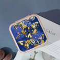 thumbnail image 4 of FCXZI Blue Gold Butterflies Small Jewelry Box for Women Travel Case Pink, 4 of 5