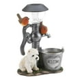 thumbnail image 1 of Adorable Solar - Powered Resin Dog Statue for Garden Decoration with Crawling Light Feature, 1 of 4