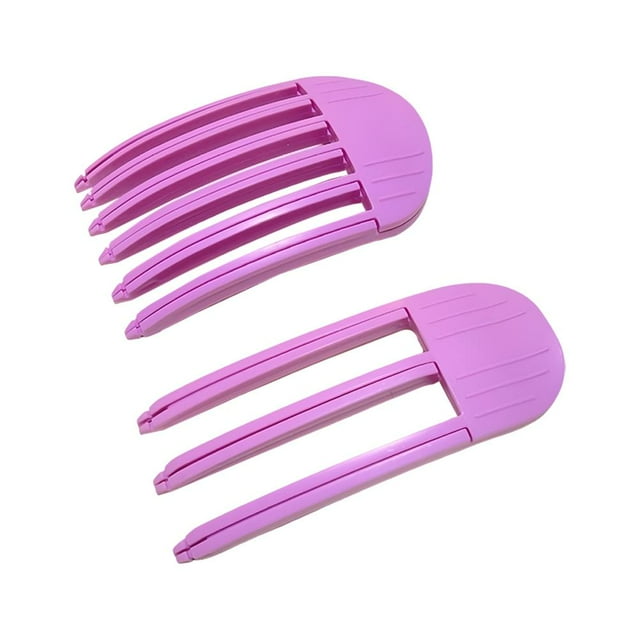Wind Shaping Comb for Voluminous Hair 3 and 6 Teeth Adjustable Invisible Design High Temperature Resistant Material