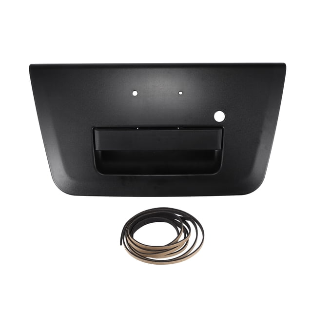 Manija de puerta trasera de coche Exterior, pestillo de puerta trasera, para Nissan Frontier 2005-2014, ABS, No.90606EA810/90606-EA810, negro