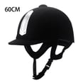 thumbnail image 3 of Eigraketly Casco de equitación transpirable con rápida disipación de calor para largas sesiones de equitación Cuidado ecuestre y deportes negro 60cm, 3 of 6