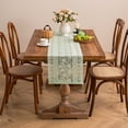 thumbnail image 4 of CuiLiyq Lace Table Runner, Hollowed Out Floral Design, Rectangular Tablecloth for Dining Room Tea Table and Home Decor, 11.8" x 70.9", 4 of 7