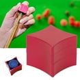 thumbnail image 3 of Chalk Box Chalk Holder Billiard Supply Universal Metal Snooker Pool Billiard Cue Tip Tips Table 3 Section Chalk Box Holder Accessoryred, 3 of 8