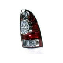 Right Passenger Side Tail Light Assembly - Compatible with 2005 - 2015 Toyota Tacoma 2006 2007 2008 2009 2010 2011 2012 2013 2014
