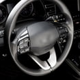 thumbnail image 2 of for Hyundai Kona 2018-2022 Carbon Fiber Inner Steering Wheel Button F for Ram e Cover, 2 of 4