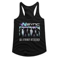 thumbnail image 1 of NSYNC No Strings Black Women's Racerback Tank Top, 1 of 2