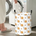 thumbnail image 4 of Cute Cartoon Snail Pattern Laundry Basket, Laundry Hamper Waterproof Laundry Bag Clothes Hamper Laundry Bin with Handles for Bedroom, Living Room, Kids Room-#, 4 of 5