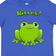 thumbnail image 4 of Inktastic Kisses? - Cute Frog Boys or Girls Toddler T-Shirt, 4 of 5
