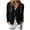 Black, variant on Cardigan for Women Button Front Long Sleeve DDrawstring Ribbed Solid Hoodies Fall Casual Outerwear(XX-Large,Dark Blue)