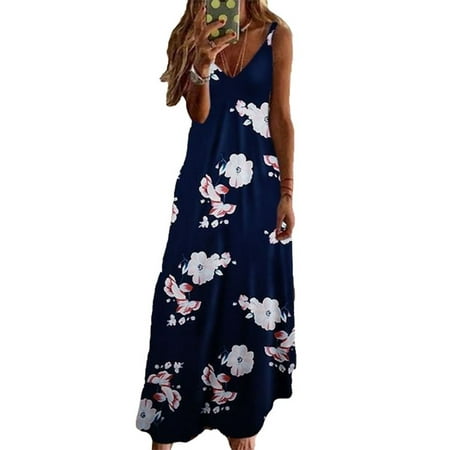 

Colisha Pajamas Dress for Women Summer Floral Print Sleeping Shirt Nightgown Nightwear
