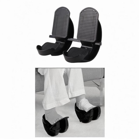 Rocker de pie Anti slip Foot Balance Ejercicio Ejercicio Gimnasio Herramienta de estiramiento Negro