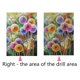 thumbnail image 5 of DIY 5D Diamond Painting S10097 Diente de león 40x30 Full Drill Crystal TFixol pintura de diamantes, 5 of 7