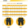 thumbnail image 2 of Mens Cargo Tactical Shorts Lightweight Triple Stitched Durable|Black-38, 2 of 5