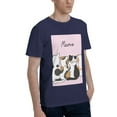 thumbnail image 2 of Bingfone Cute Cats Men'S Loose Fit Short-Sleeve Pocket T-Shirt, 2 of 7