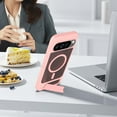thumbnail image 7 of Magnetic For Google Pixel 9 / 9 Pro Phone Case,With Retractable Kickstand,Military-Grade Drop Protection,Compatible with Mag-Safe,Shockproof Skin Feel Translucent Ultra Slim Phone Case,Pink, 7 of 7