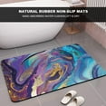 thumbnail image 5 of Diatomaceous Earth Bath Mat,Purple Gold Marble Non-Slip Volume Super Absorbent Fast Drying for Bathroom Kitchen Door mat,Eco-Friendly Easy to Clean 20×31Inch (50 * 80cm), 5 of 6