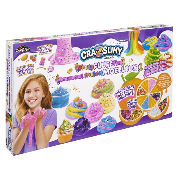 CRA-Z-SLIMY Fruity Fluffy Mega Slime Kit. Great Holiday Gift Idea