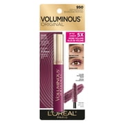 L'Oreal Paris Voluminous Original Washable Bold Eye Mascara, Deep Burgundy