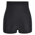 thumbnail image 2 of Danhjin Women's Super High Waist Swim Shorts Shirred Tummy Control Swimwear Tankini Bikini Bottoms S-5XL, 2 of 5