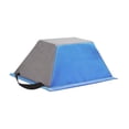 thumbnail image 2 of Tabla de equilibrio para porristas, soporte de entrenamiento de acrobacias para gimnasia con asa, soporte de bloque para entrenamiento de equilibrio y azul, 2 of 5