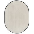 thumbnail image 2 of Safavieh Natural Fiber Kentigern Solid Area Rug, Marble/Black, 6' x 8' Oval, 2 of 10