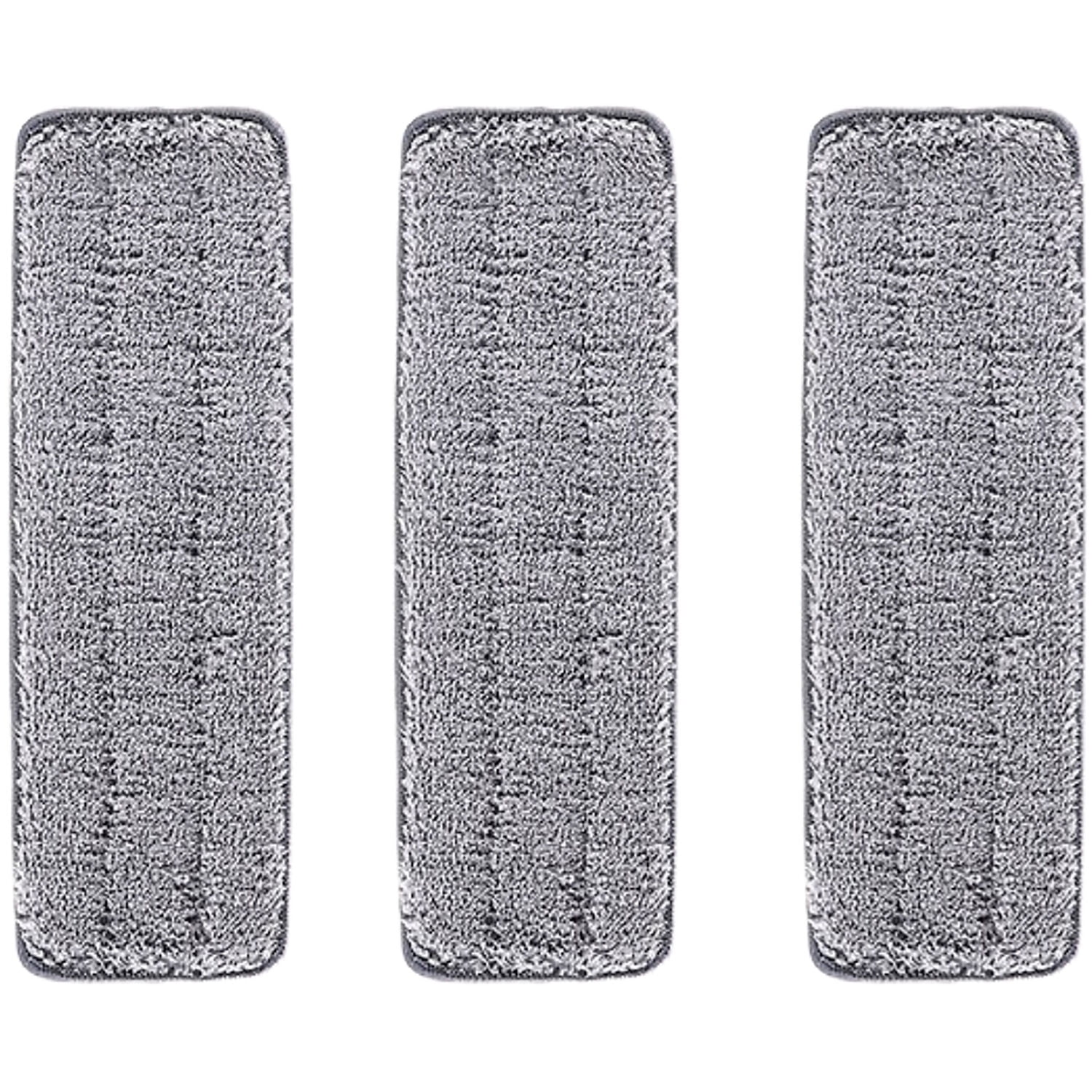 True & Tidy 3-piece Genuine Mop Pad Replacement Set for SPRAY-250 Spray Mop