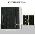 thumbnail image 5 of HOMCOM 8 Panel Folding Privacy Screen Room Divider, 66.9'', 5 of 8
