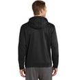 thumbnail image 2 of Sport-Tek F244 Mens Sport-Wick Fleece Hooded Pullover, Black - 2XL, 2 of 6