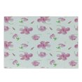 thumbnail image 1 of Flower Cutting Board, Hibiscus Bloom Flowers on a Plain Background with Floral Patterns in Country Style, Decorative Tempered Glass Cutting and Serving Board, Small Size, Pink White, by Ambesonne, 1 of 1