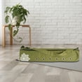 thumbnail image 3 of Bolsa para esterilla de Yoga, soporte antideslizante para estera, transpirable, ligero, duradero con ajustable Verde, 3 of 8