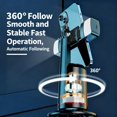 thumbnail image 3 of Built-in AI Camera Smart Auto-Tracking Phone Stand, 360° Rotating Auto Tracking Phone Stand, AI Gesture Control, for Vlog Shooting, and Streaming (Base Version - No Fill Light), 3 of 8