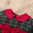 thumbnail image 4 of Little Girl Christmas Dress Buffalo Plaid Tulle Tutu Skrit Princess Dress (Red 3-4 Years), 4 of 7