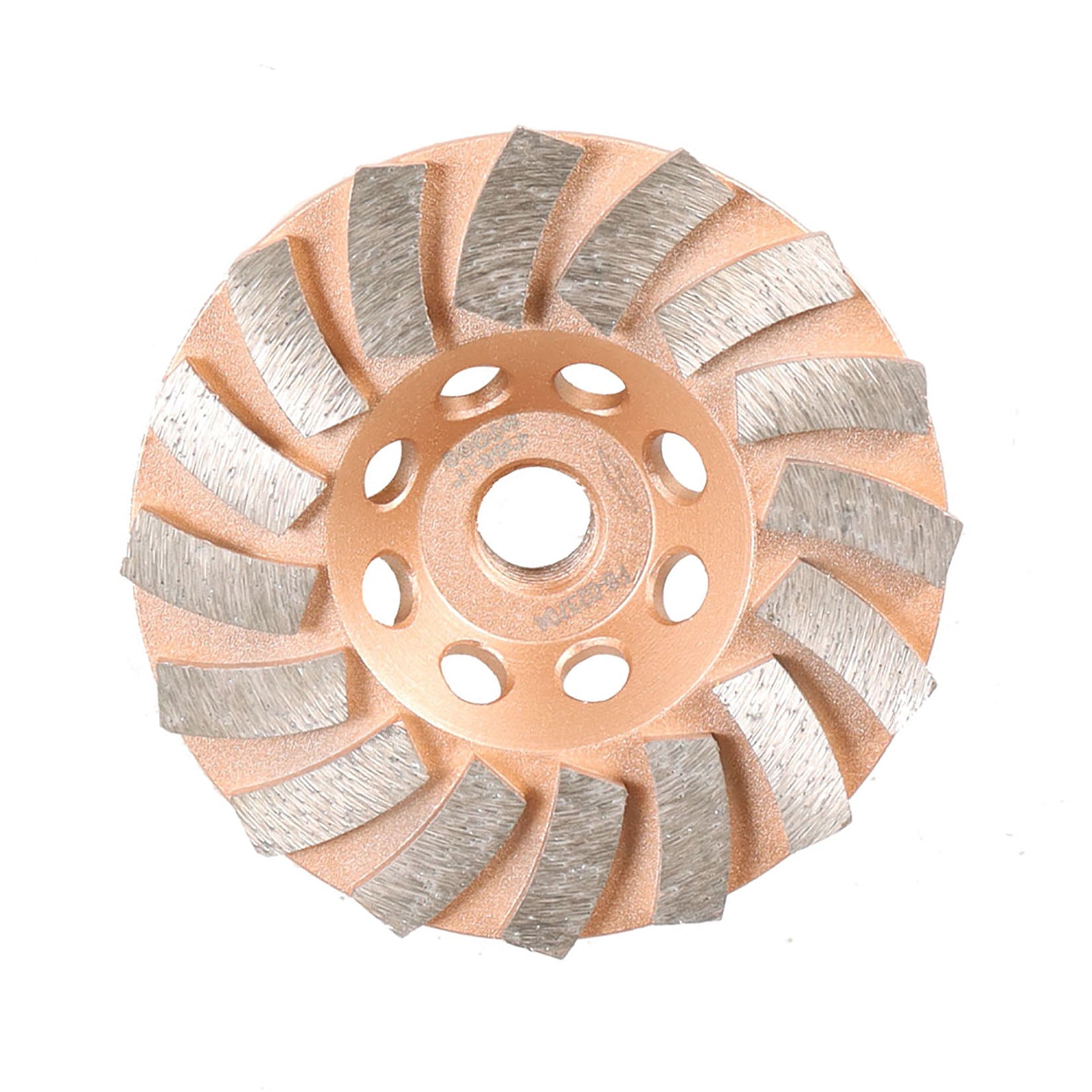 4 Inch Diamond Cup Grinding Wheels 16 Row Segments 5/8"11 Arbor for Concrete and Masonry Angle