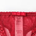 thumbnail image 4 of Varsbaby Women's Bra and Panties Set Lace Panties and Thongs Lingerie Set 3 Pce, 4 of 4