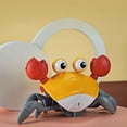 thumbnail image 5 of Musical Crawling Crab Toy for Babies, Movable Crab Toy for Toddlers, Crawling Crab Toys with Light, Automatically Avoid Obstacles, Interactive Baby Learning Toy, 5 of 5