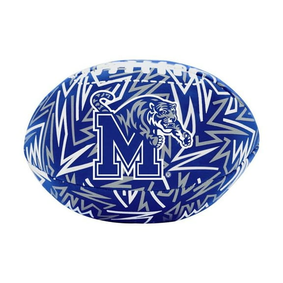 Logo Brands 168-93MCS-R1 Memphis Tigers Graffiti Micro Soft Football