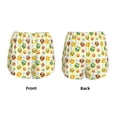 thumbnail image 3 of Balery Colorful Owls 1 Pattern Women's Running Shorts with Liner 2 Pockets Elastic Workout Athletic Gym Yoga Shorts-Medium, 3 of 7