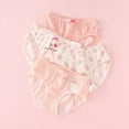 thumbnail image 2 of Girls Panties Size 6-8 Briefs for Boys Cute Cartoon Print Cotton Underwear Trunks 4 PCS Soft and Comfortable Toddler Kids Underpants Z2-Pink 2-3 Years, 2 of 3