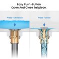 thumbnail image 3 of Pop Up Drain Stopper for Bathroom without Overflow, 3 of 10