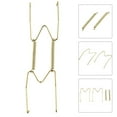 5 Sizes Wall Display Invisible Dish Hangers Adjustable Plate Spring