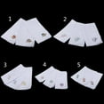 thumbnail image 2 of 12pcs Women Cotton Printed Handkerchief Girls Hanky Pocket Square Assorted Colourful Flowers Kerchiefs, 2 of 9