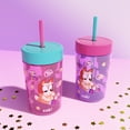 thumbnail image 6 of Zak Designs 2 Pack 16oz Tumbler Bluey Purple/Pink, 6 of 6