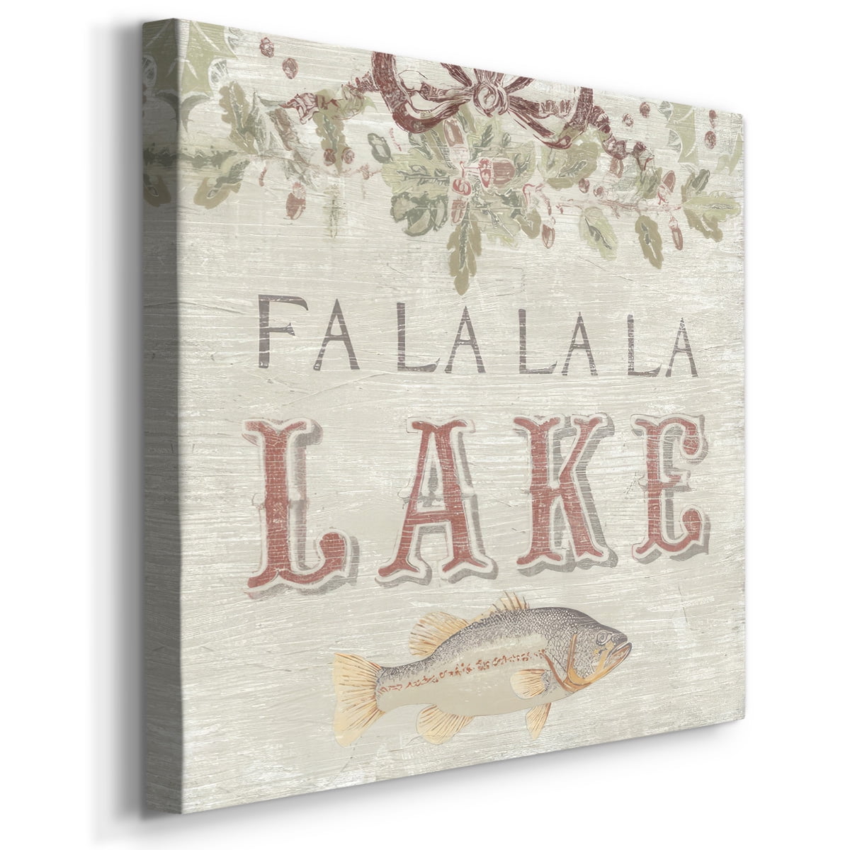 Cabin Christmas Collection A- Gallery Wrapped Canvas