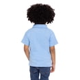 thumbnail image 2 of Wonder Nation Toddler Boys Cotton Polo Shirt with Short Sleeves, Sizes 12M-5T, 2 of 7